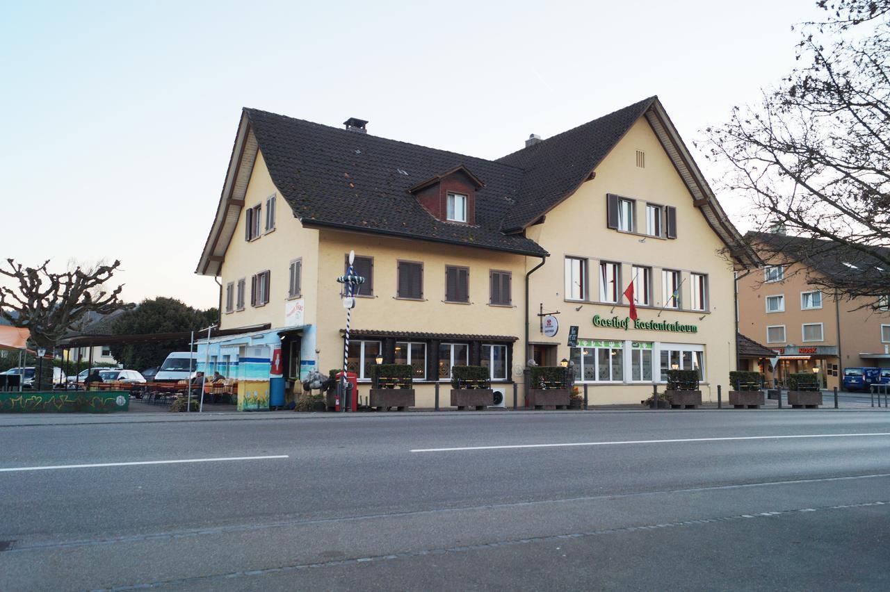 Hotel Gasthof Kastanienbaum Hunzenschwil Exterior foto